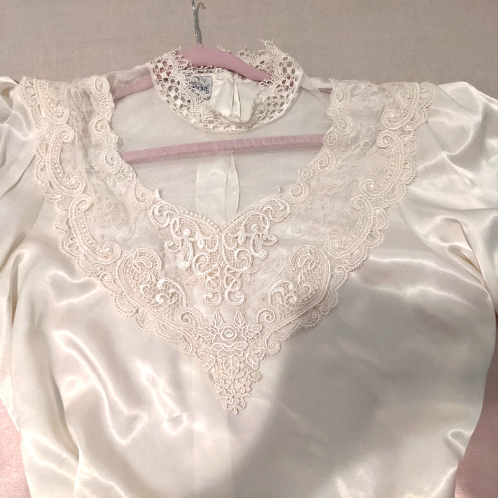 Vintage 90's Fancy Blouse Tag Size 14